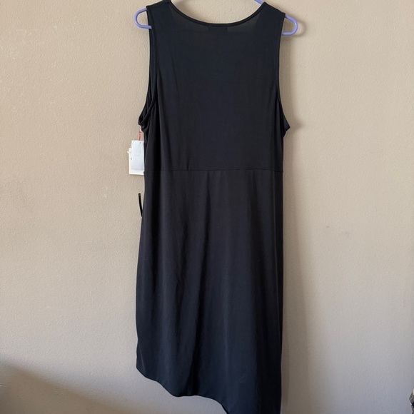 NWT Open Edit Drape Twist V-Neck Sheath Dress Size 1X - Picture 9 of 9